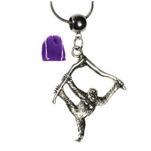 Monkey Necklace Hanging from Branch